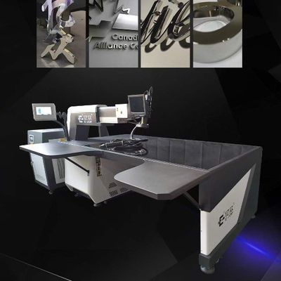 E500 Saldatura automatica a laser per la fabbricazione di cartelloni pubblicitari
