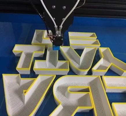 FDM Process Forming 3D Printing Machine For Advertising Industry Sign Letters