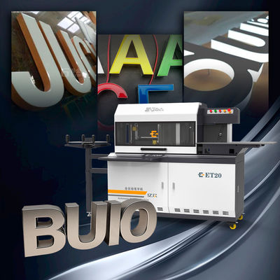 EJON ET20 ALL IN ONE Volumetric Letter Bender con funzione di alimentazione automatica e piegatura