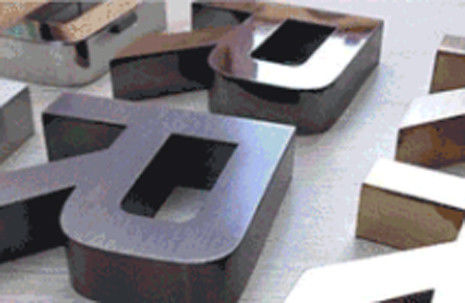 3D Signage Trimcap Canale Lettera piegatrice con sistema di slot di taglio piano
