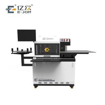 precisione Ejon Y6 3D Sign CNC Flat Aluminum Channel Letter Bender per piccole lettere