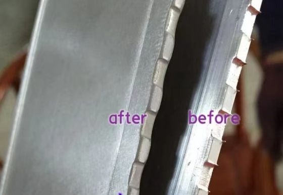 25-1000 mm Larghezza del materiale Piastra metallica Abrasiva per la debburring e la sabbiazione della ruggine
