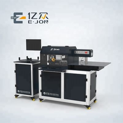 Lettere di alluminio 3D piegate con Ejon S13 CNC Channel Letter Bending Machine