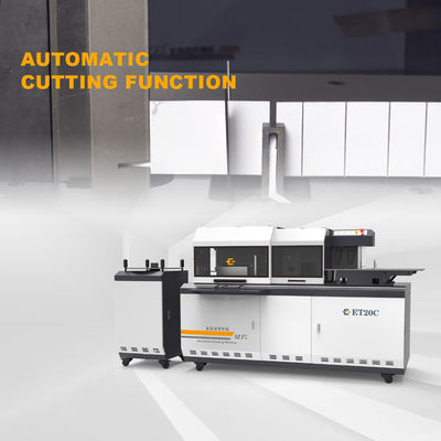 EJON ET20C V Cut Flange Aluminium Coil CNC 3D Bending Letter Machine per le lettere di canale