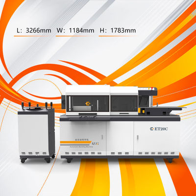 Precise LED Letter Sign Making EJON ET20C CNC Channel Letter Bending Machine con CE