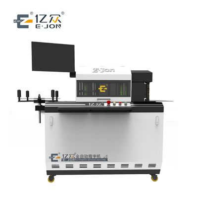 EJON T9 LED cartelli acrilici piatti e di profilo Trimcap CNC alluminio canale lettera piegatura macchina