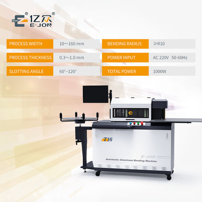 2023 DEBUT Ejon T16 Automatic Aluminum Channel Letter Bending Machine per il segno di profilo 3D più intelligente