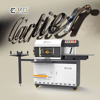 Macchina di piegatura in acrilico di plastica per lettere 3D frontlit in acciaio inossidabile su cartelloni di negozi