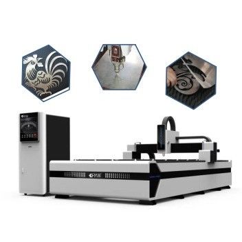 Macchina di taglio laser a fibra di metallo CNC 1500W con funzionamento a onde continue