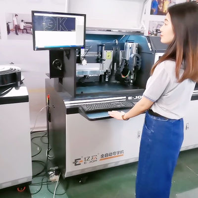 ET20C Acrilica 3D Letter Signage Edge Letter Channel Notching Flanging Bending Machine