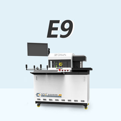 2021 E9 Most Popular Advertising Signs Bending Machine for 3D Lighting Piastra di alluminio