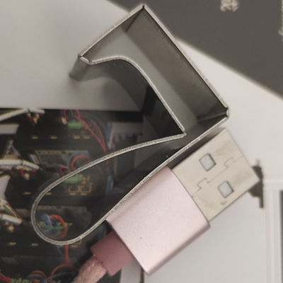 R6 Min.Angolo di piegatura Macchina di piegatura CNC per la produzione di lettere per canali pubblicitari