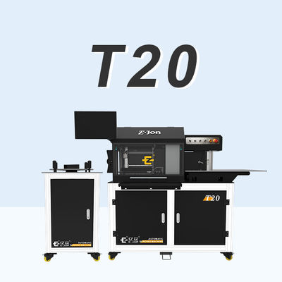 T20 2mm Flat Aluminum Bending Signs Making Machine per segnaletica esterna