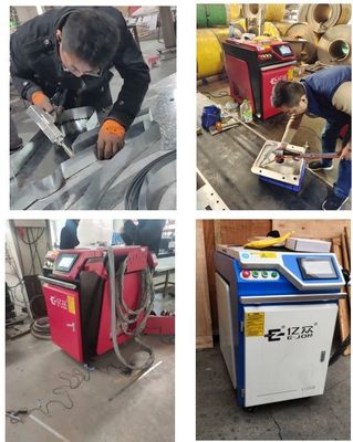 1000w 1500w 2000w Aluminio Acciaio inossidabile Ferro Macchina di saldatura laser a fibra metallica portatile