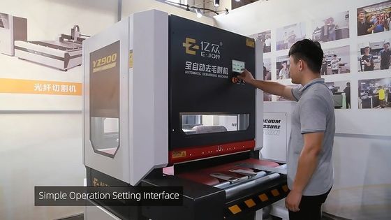 QC916 4 spazzole Deburring Edge Machine di arrotondamento automatica 50Hz
